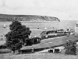 Click to view image The Downs and Swanage Pier in the 1930s